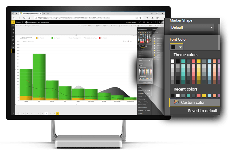 combo-visual-for-power-bi-legend-font-color