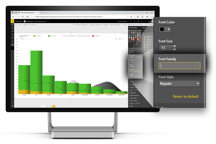 combo-visual-for-power-bi-legend-font-family